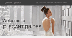 Desktop Screenshot of elegant-brides.com